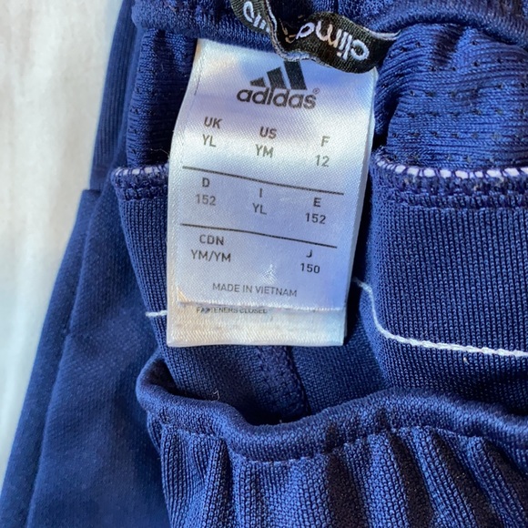 Adidas Navy Blue Track Pants/Joggers - Picture 3 of 5